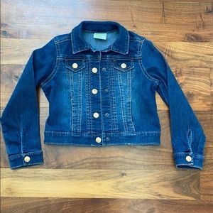 Crazy 8 Cropped Denim Jean Jacket Size Small 5/6